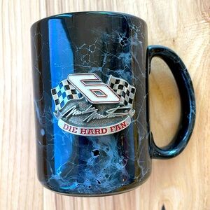 Vintage Nascar Coffee Mug - #6 Mark Martin Die Hard Fan - Mug